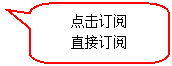 圆角矩形标注: 点击订阅直接订阅