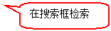 圆角矩形标注: 在搜索框检索